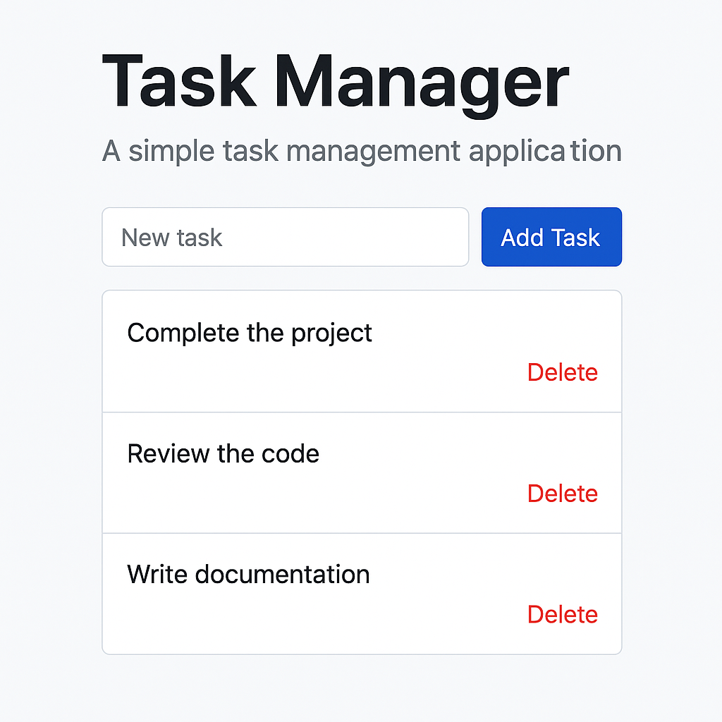 Task Manager App
